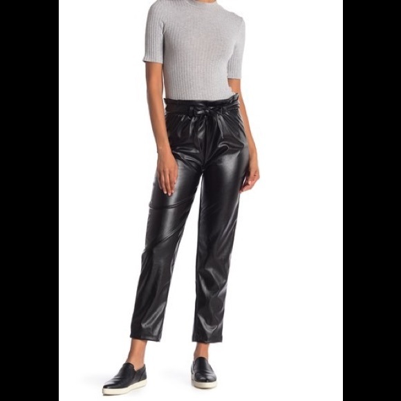 Know One Cares Pants - NEW! Know One Cares Pleather Pants.